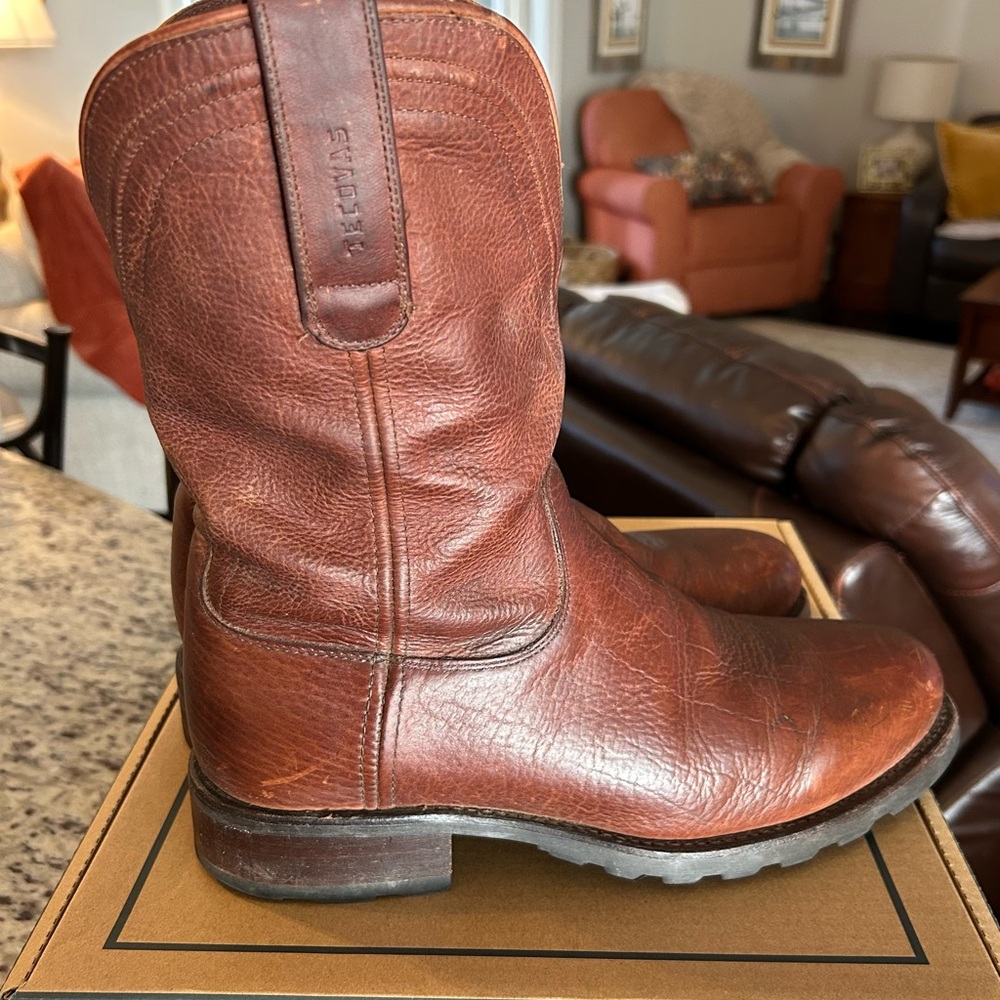 Tecovas Earl Men's Brown Leather Boots